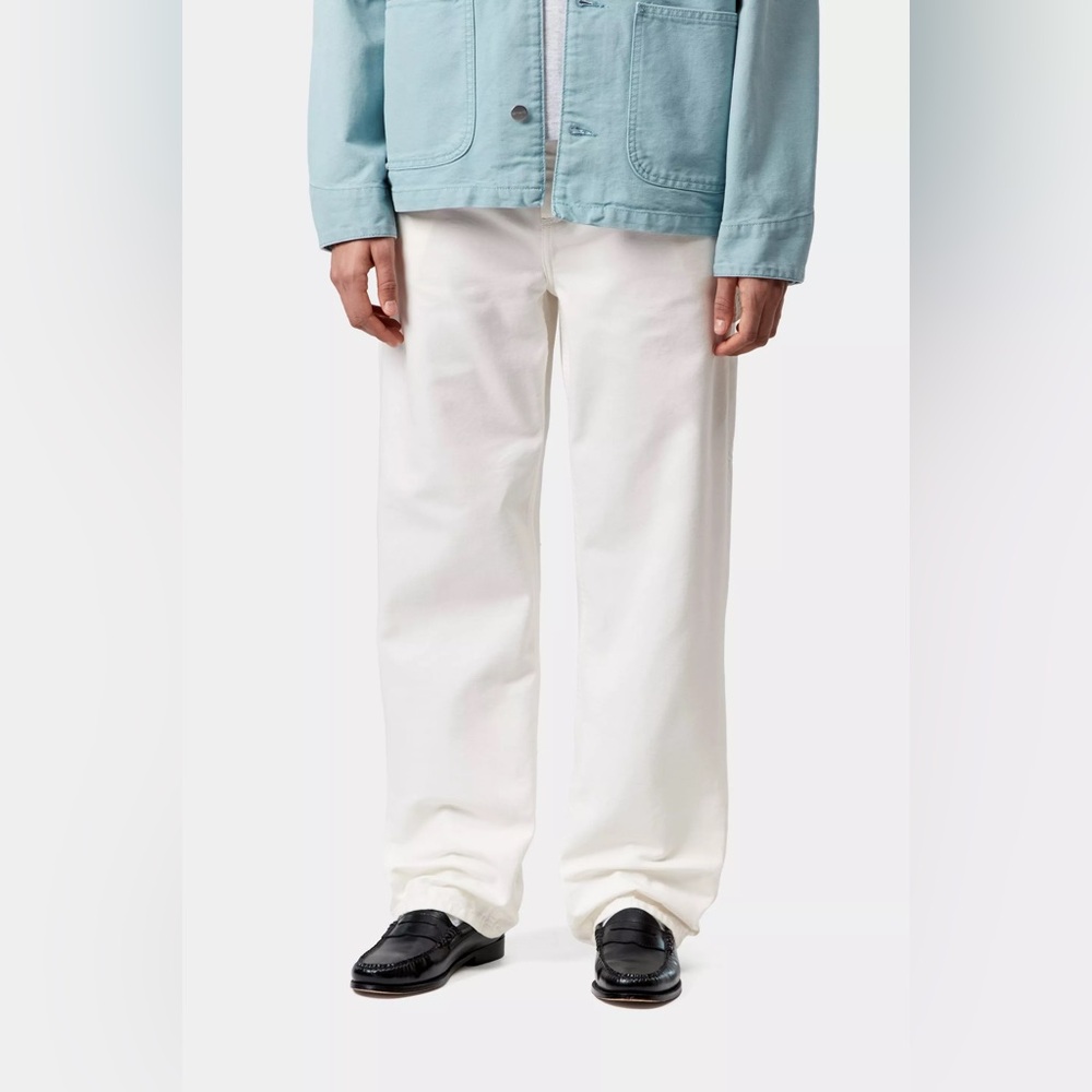 Carhartt WIP Pierce Straight Pants in Off-White